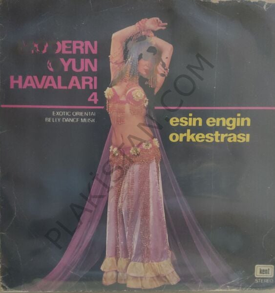 Esin Engin Orkestra  Modern Oyun Havaları 4 LP