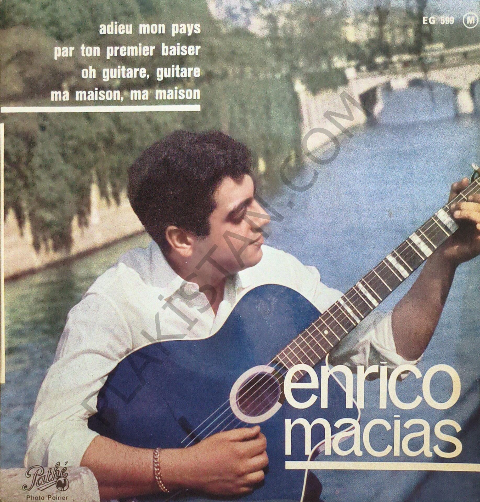 ENRICO MACIAS ma maison 4 ŞARKI EP PLAK