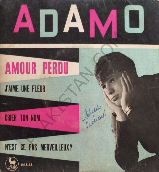 Adamo – Amour Perdu 4 ŞARKI EP PLAK