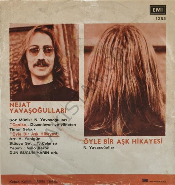 Reha Nejat ikilisi & Caniko 45 LİK PLAK