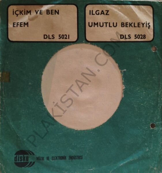 Ergun Özer & İlgaz 45 LİK PLAK