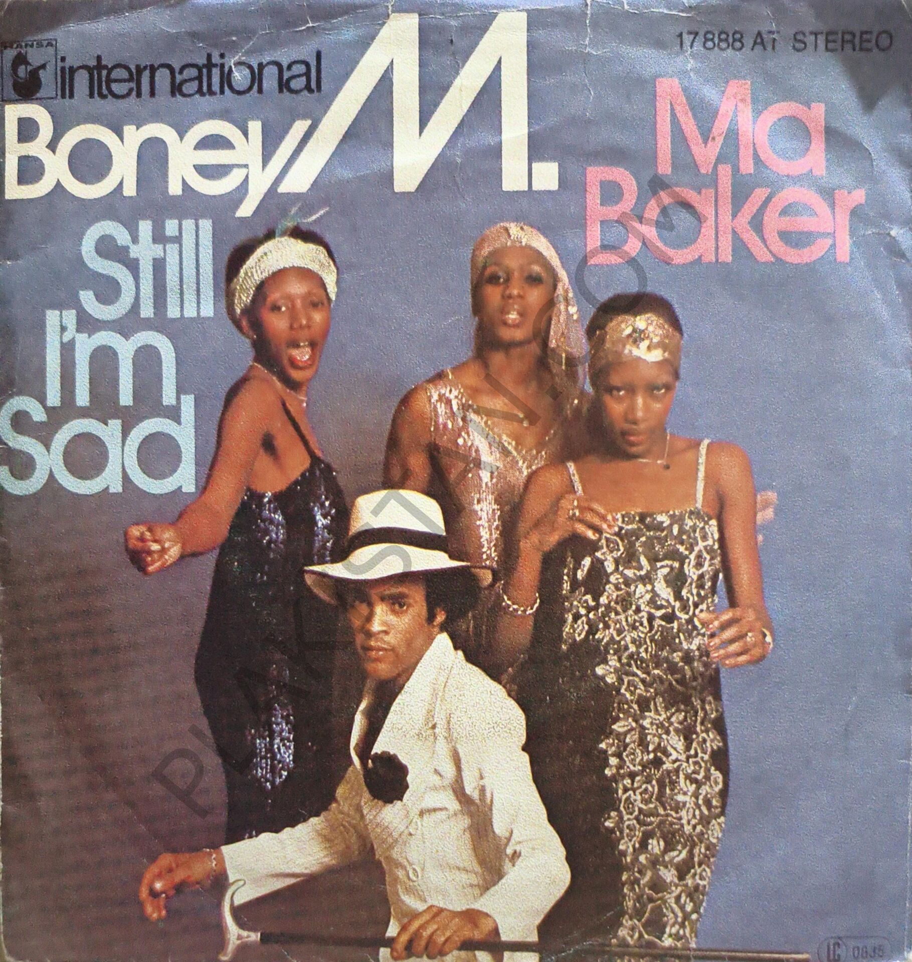 BONEY M. - MA BAKER / STILL I'M SAD 45 LİK PLAK