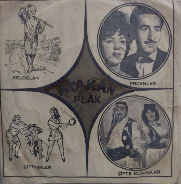 Keloğlan İnek gözlüm 45lik PLAK