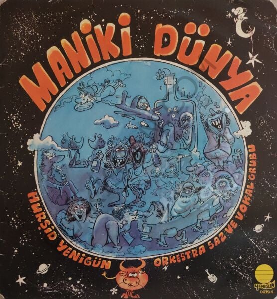 Hurşid Yenigün Orkestra Saz Ve Vokal Grubu Maniki Dünya LP