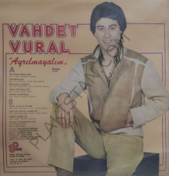 Vahdet Vural Ayrılmayalım LP