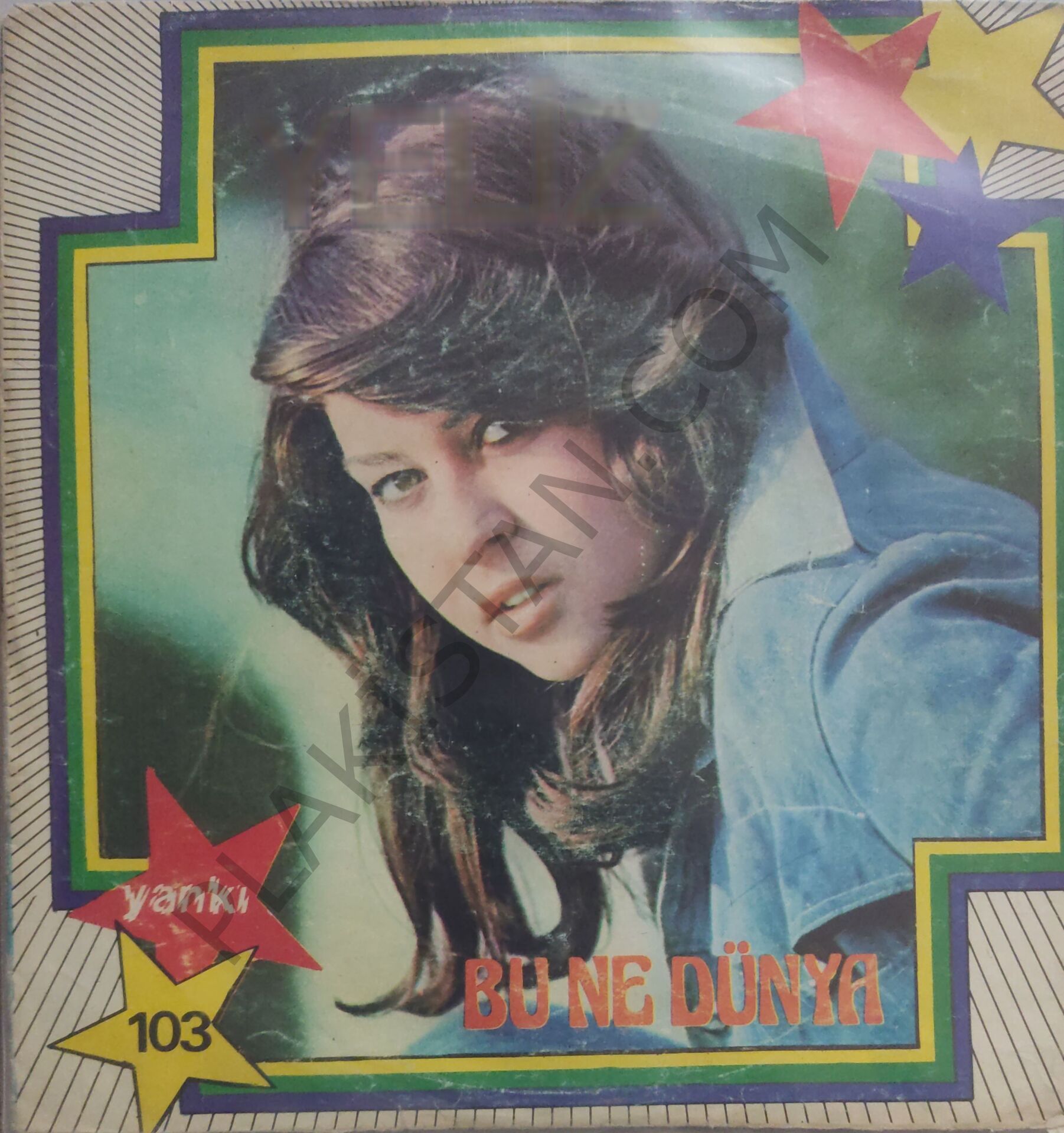 Yeliz -  Bu ne dünya 45 LİK PLAK