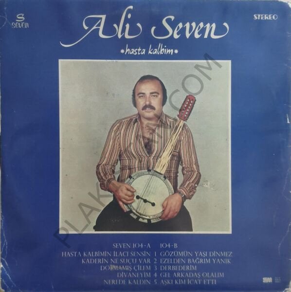 Ali Seven & Hasta kalbim LP PLAK
