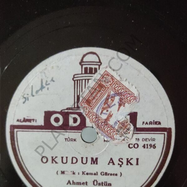 Ahmet Üstün - Neyden Dökülen - 78 devir taş plak