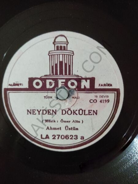 Ahmet Üstün - Neyden Dökülen - 78 devir taş plak