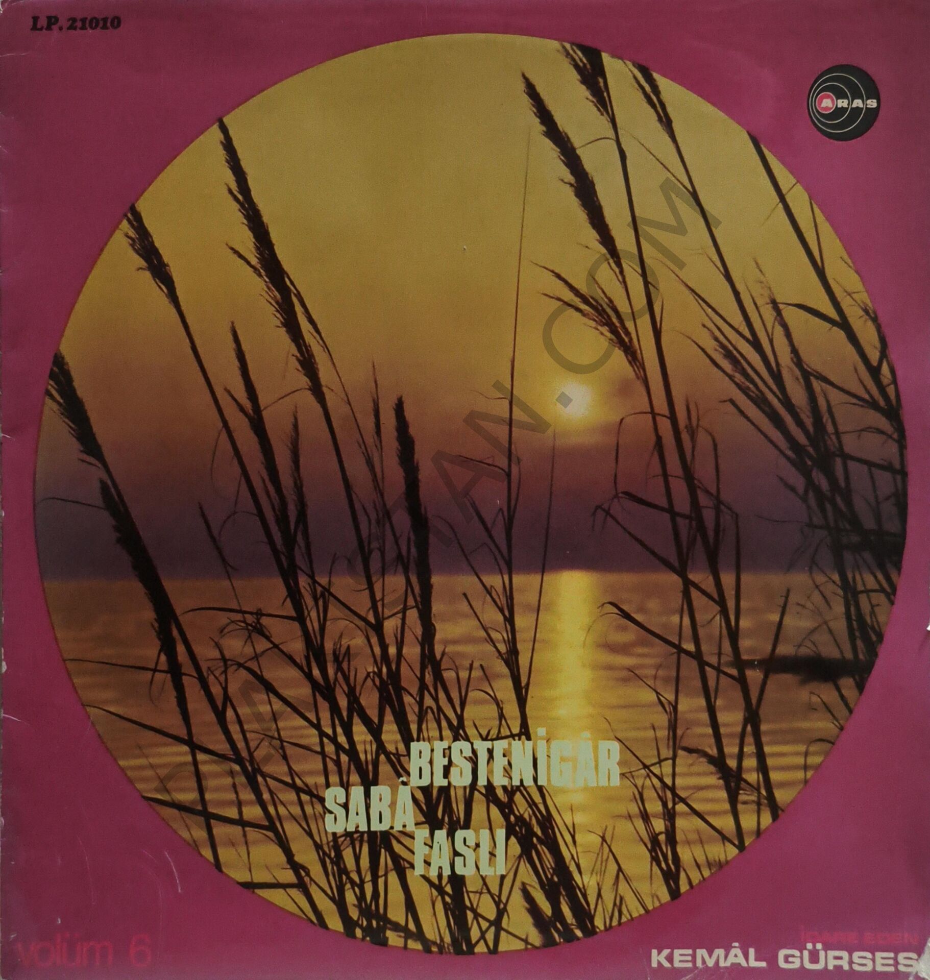 Kemâl Gürses &  Bestenigâr Sabâ Faslı Volüm 6 LP PLAK