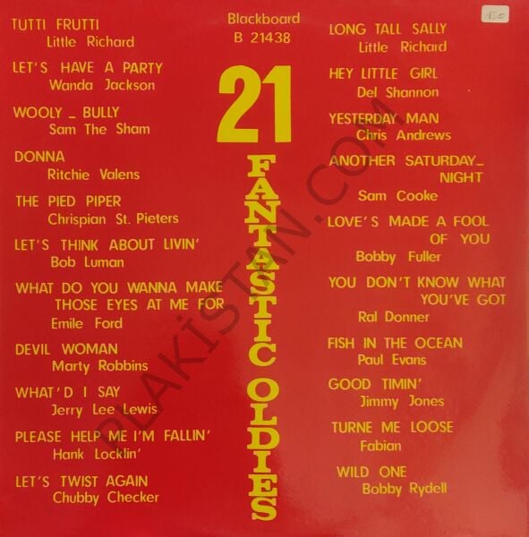 21 Fantastic Oldies LP PLAK