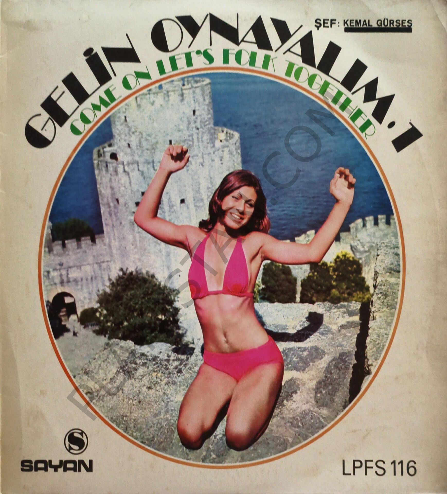 Kemal Gürses - Gelin Oynayalım 1 ( Come On Let's Folk Together ) LP PLAK