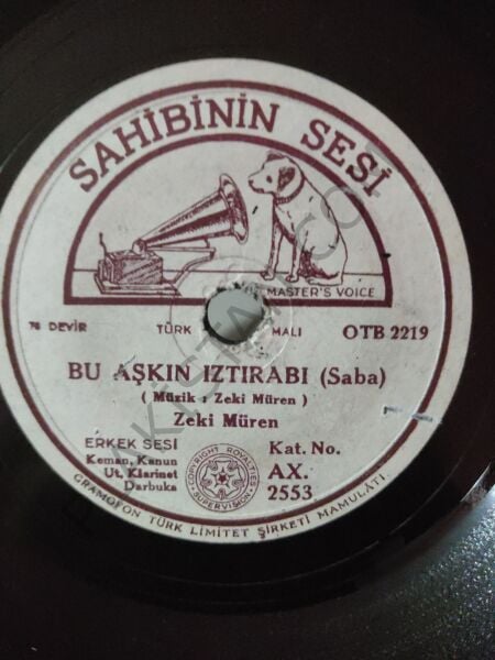 Zeki Müren - Hem Okudum Hem yazdım - 78 taş plak