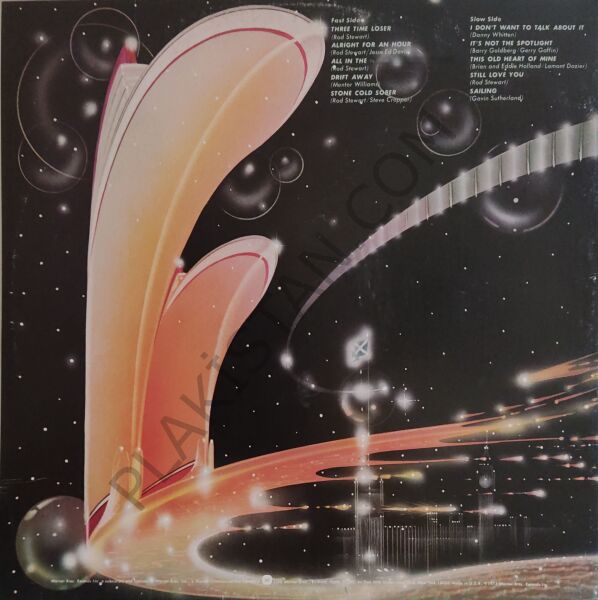 ROD STEWART - ATLANTIC CROSSING LP PLAK