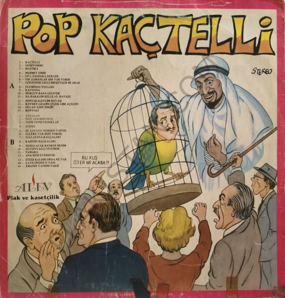 Adnan Varveren  & Pop Kaçtelli LP PLAK