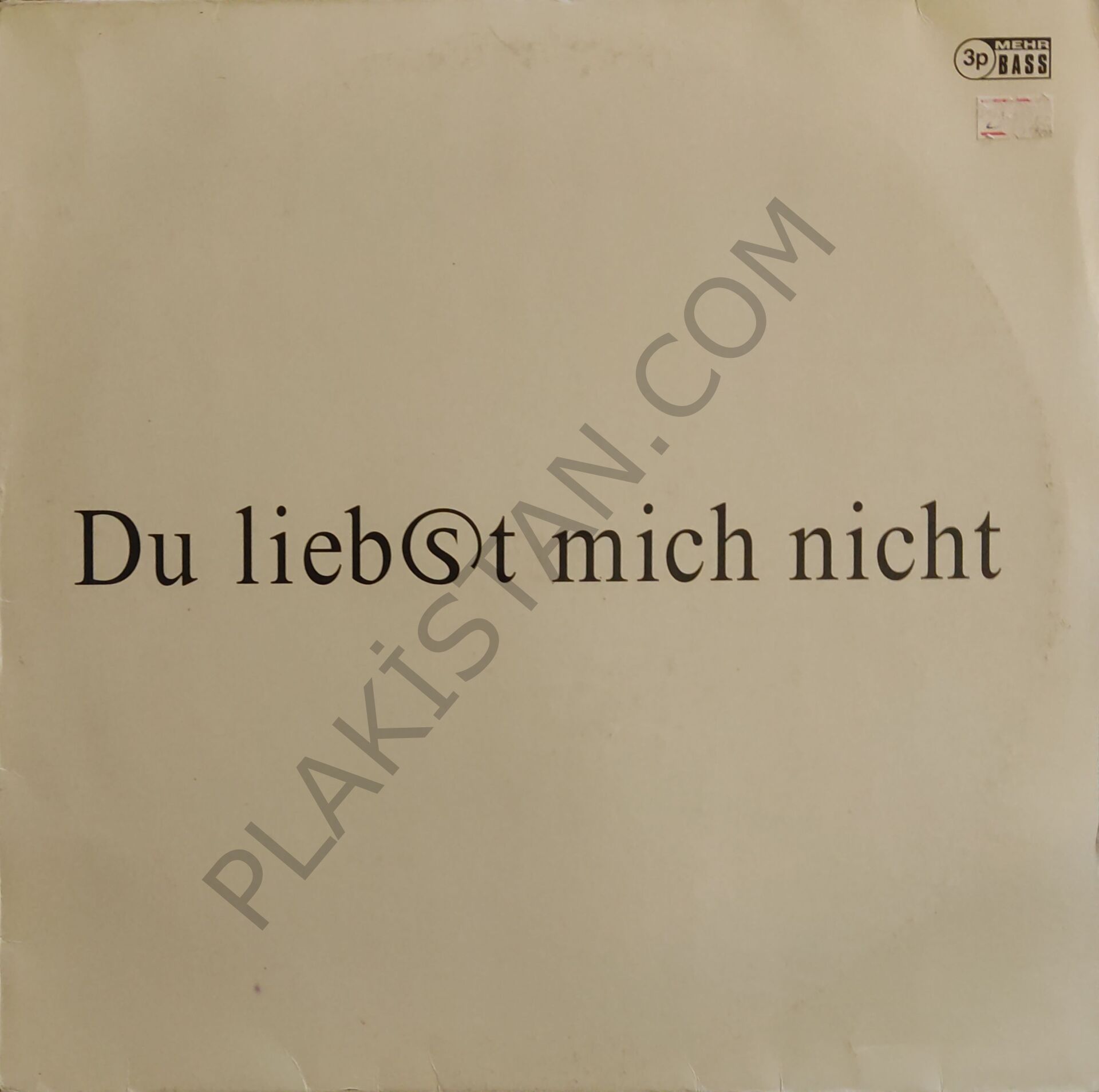 Sabrina Setlur – Du Liebst Mich Nicht 2 LP PLAK