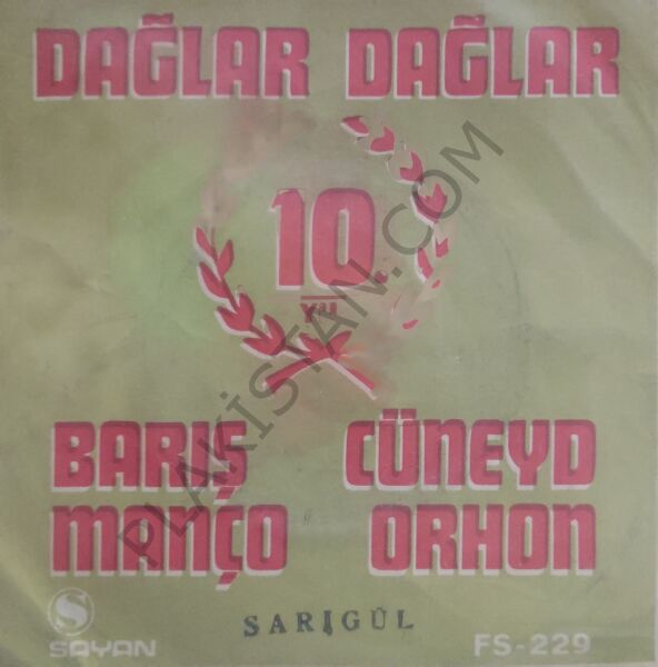 Barış Manço Dağlar Dağlar 45lik