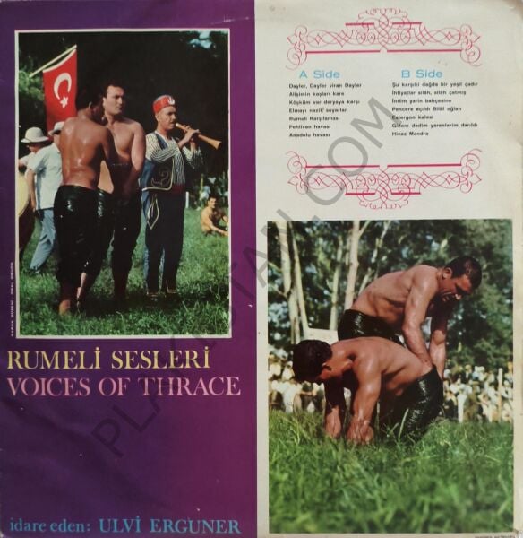 Rumeli Sesleri & Voice Of Thrace & Ulvi ERGUNER LP PLAK