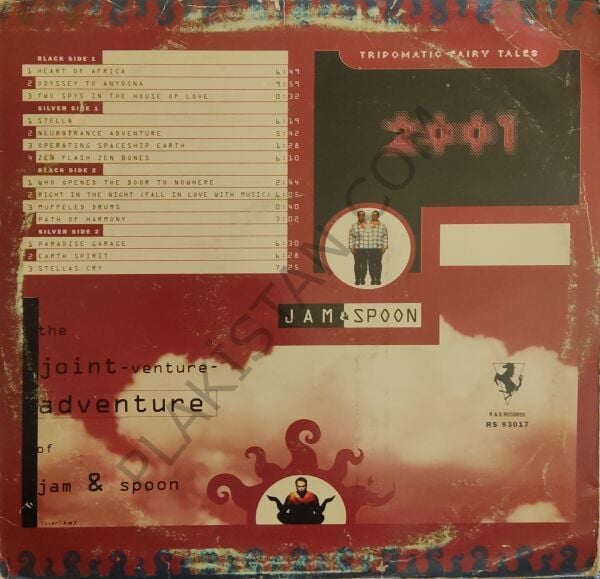 Jam & Spoon – Tripomatic Fairytales 2001 LP PLAK