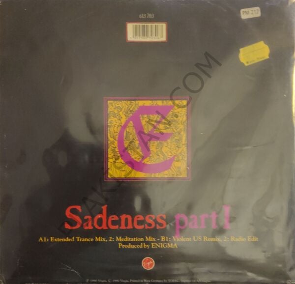 ENIGMA - SADENESS PART I LP PLAK
