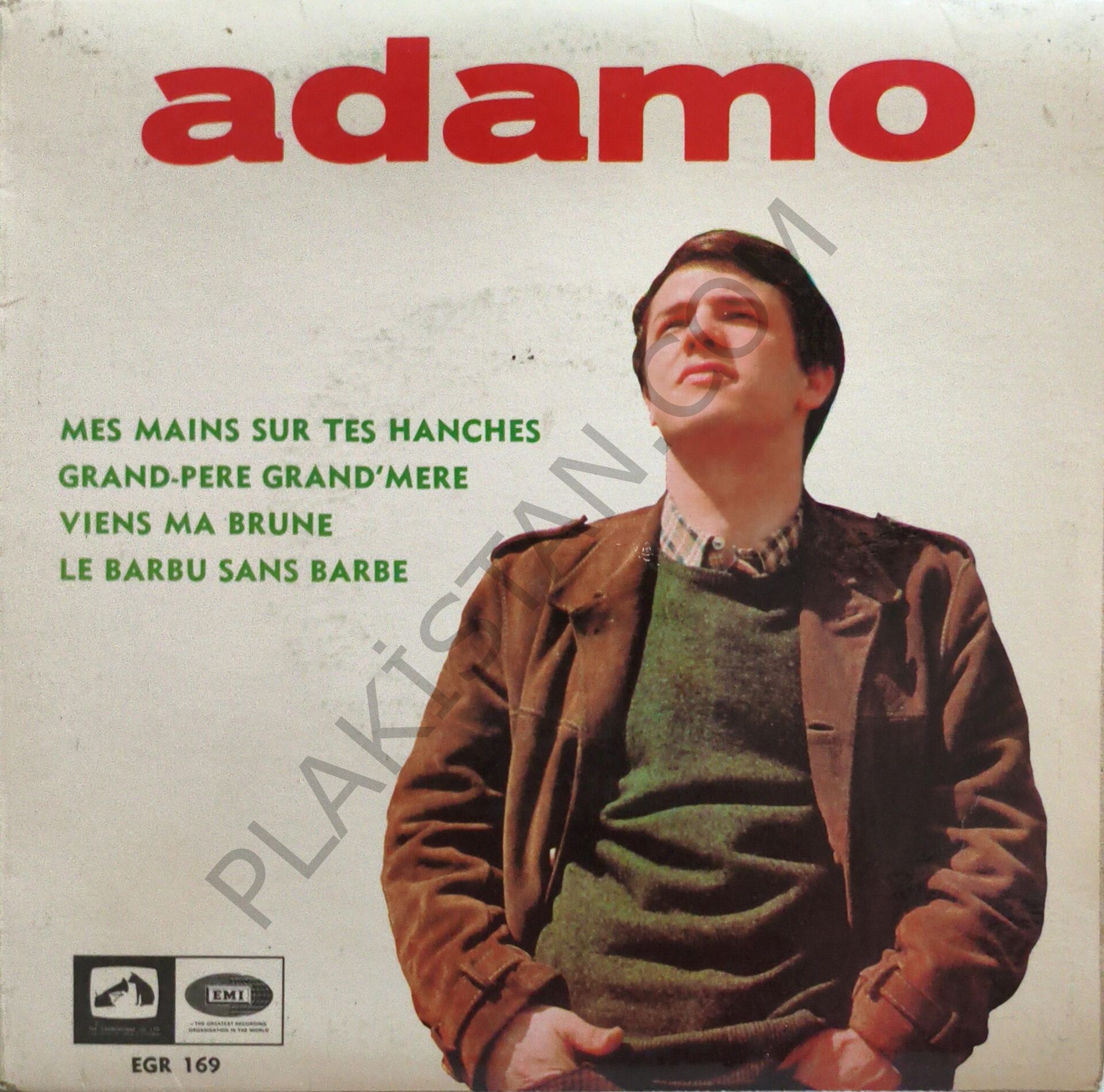 Adamo – Mes Mains Sur Tes Hanches 4 ŞARKI EP PLAK