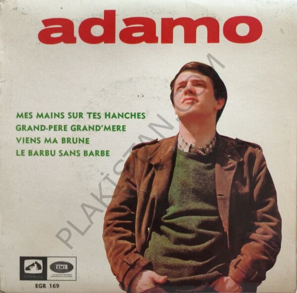 Adamo – Mes Mains Sur Tes Hanches 4 ŞARKI EP PLAK