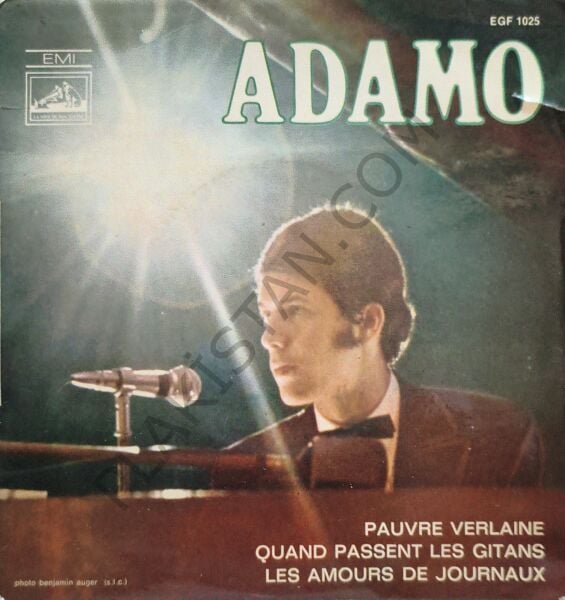 Adamo – Pauvre Verlaine  45 LİK PLAK