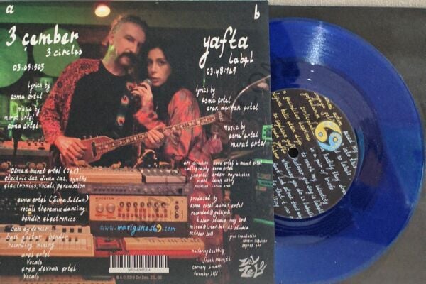 Mavi Güneş 69 & 3 Çember / Yafta 45 LİK PLAK