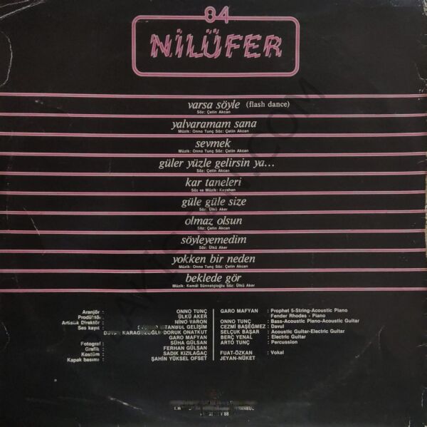 Nilüfer 84 LP