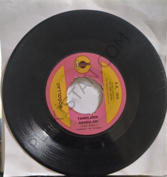 Moğollar & Tanrıların Arabaları 45 LİK PLAK