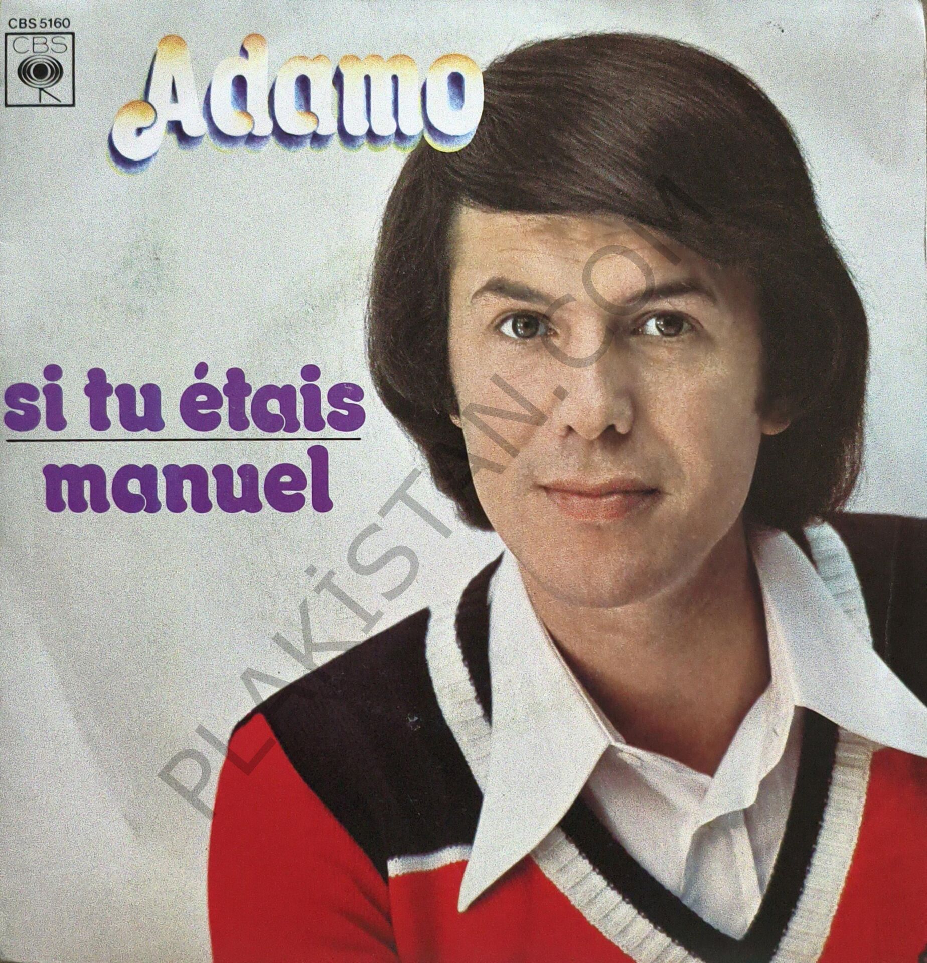 Adamo – Si Tu Étais / Manuel 45 LİK PLAK