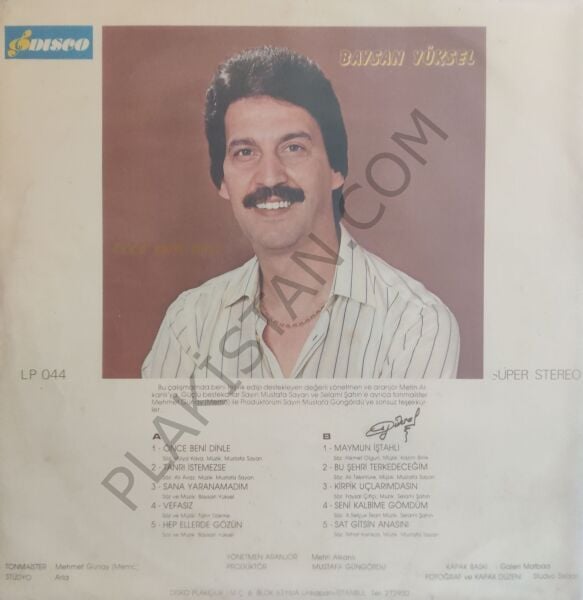 Baysal Yüksel -LP PLAK