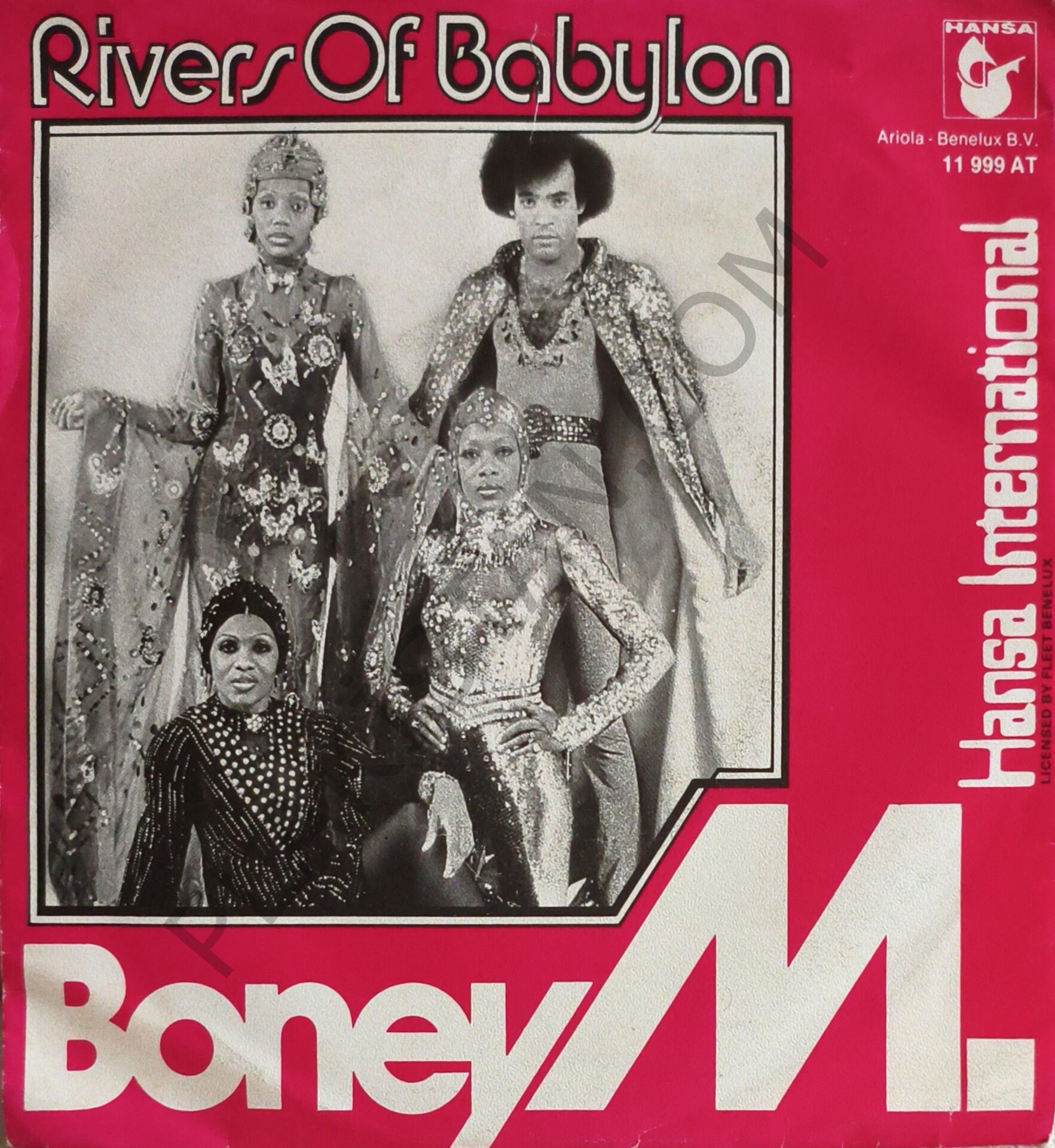 Boney M. – Rivers Of Babylon 45 LİK PLAK