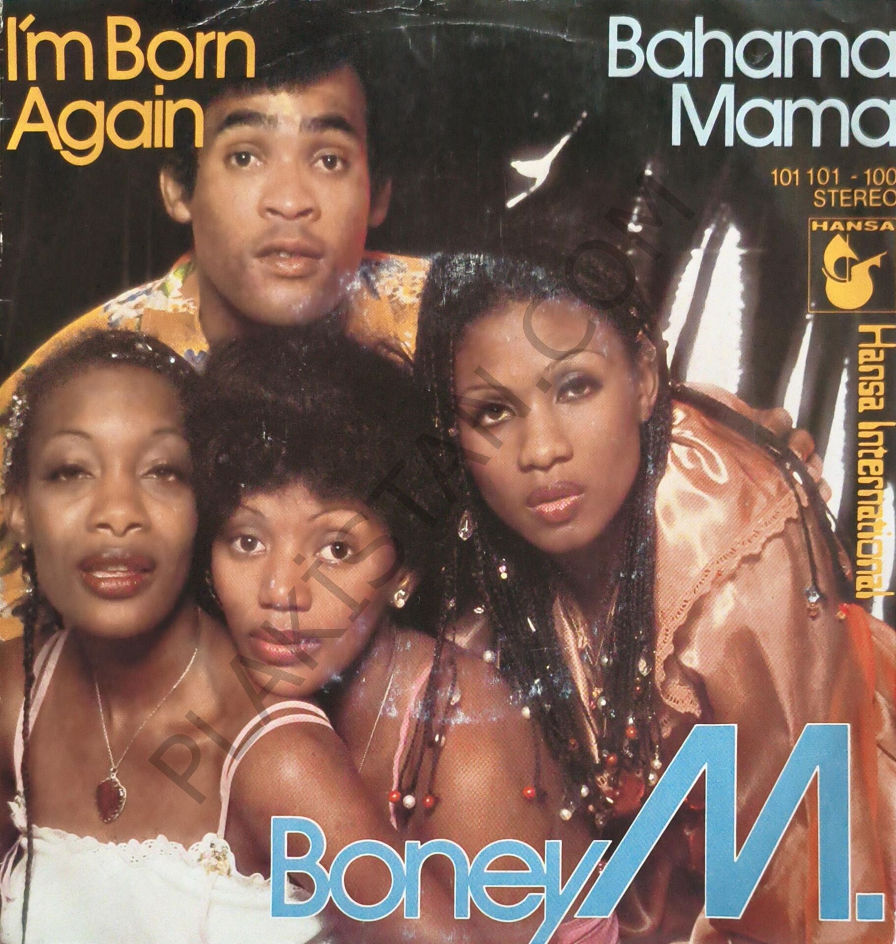 Boney M. – Bahama Mama / I'm Born Again 45 LİK PLAK