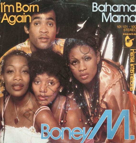 Boney M. – Bahama Mama / I'm Born Again 45 LİK PLAK