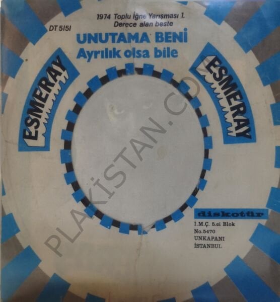 Esmeray Unutama Beni 45lik