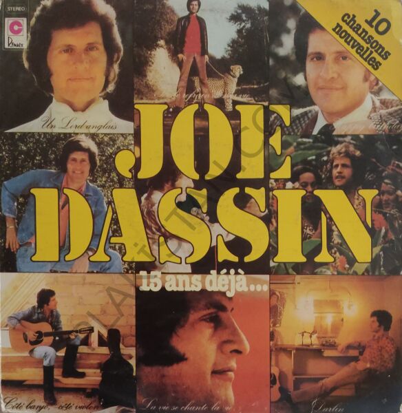 Joe Dassin 15 Ans Deja LP PLAK