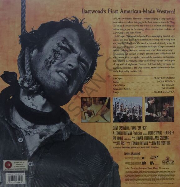 Hang 'Em High / Clint Eastwood - Lazerdisc