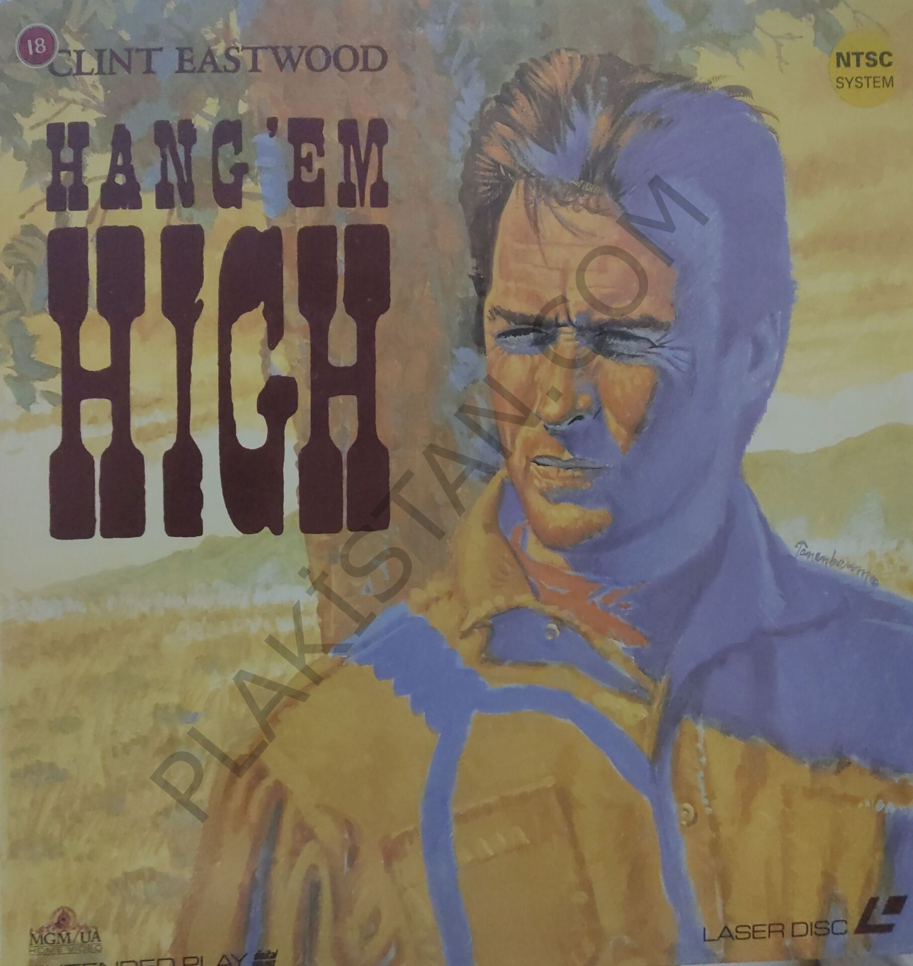 Hang 'Em High / Clint Eastwood - Lazerdisc