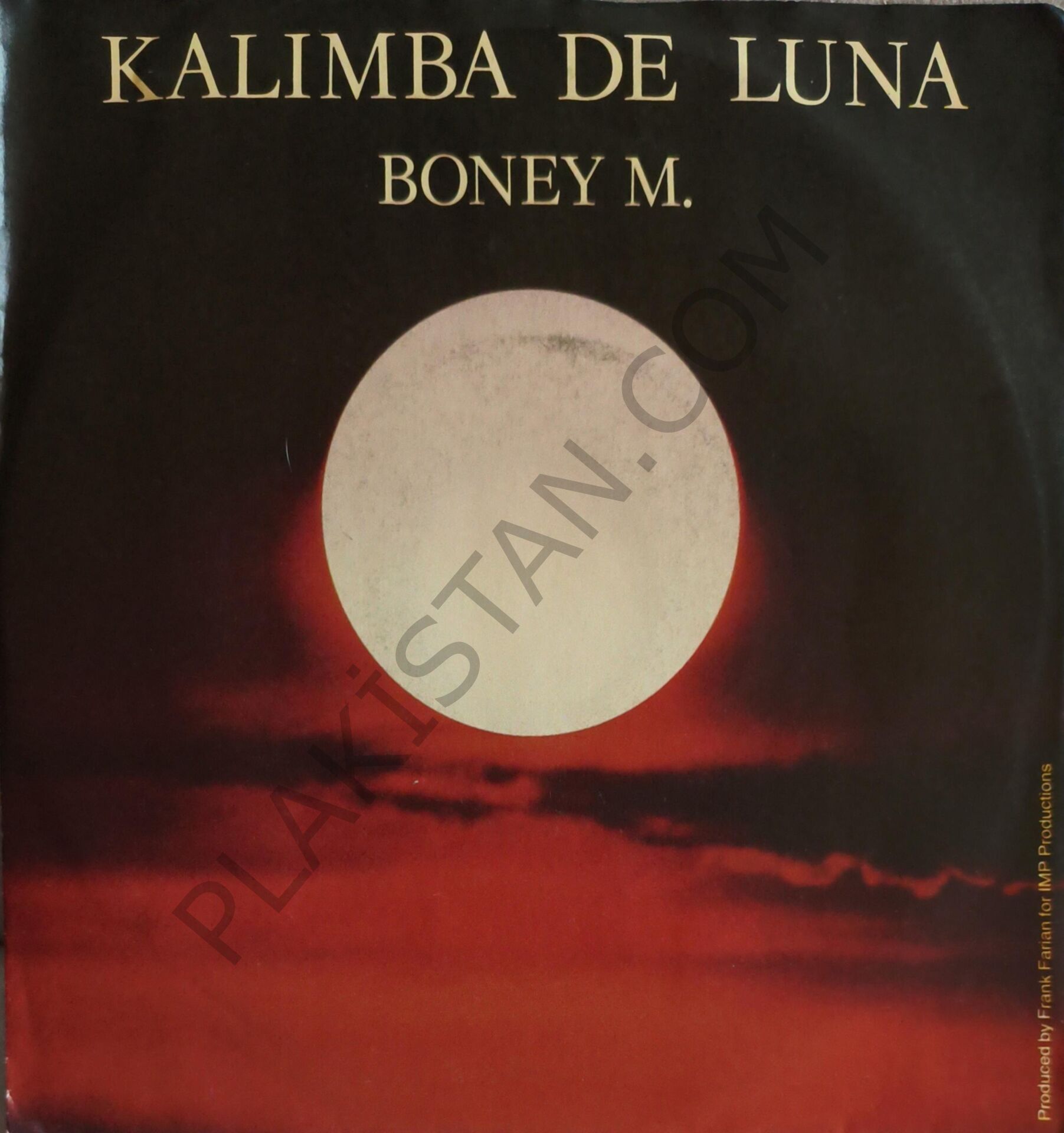 Boney M. – Kalimba De Luna 45 LİK PLAK