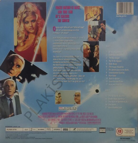 Naked Gun 33 1/3: The Final Insult - LAZERDİSC
