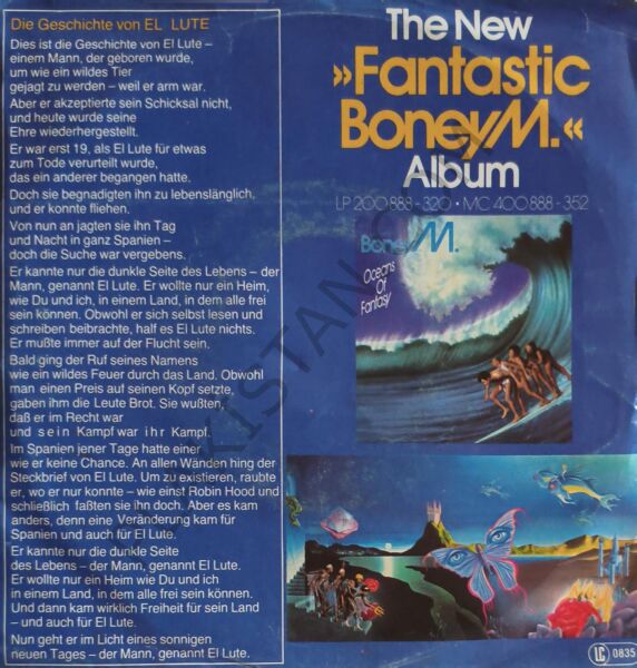 BONEY M. - EL LUTE / GOTTA GO HOME 45 LİK PLAK