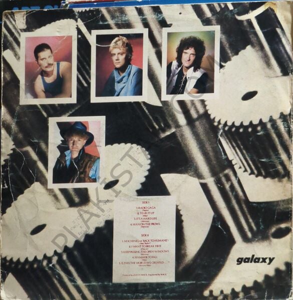 Queen &  The Works & Yerli Baskı LP PLAK