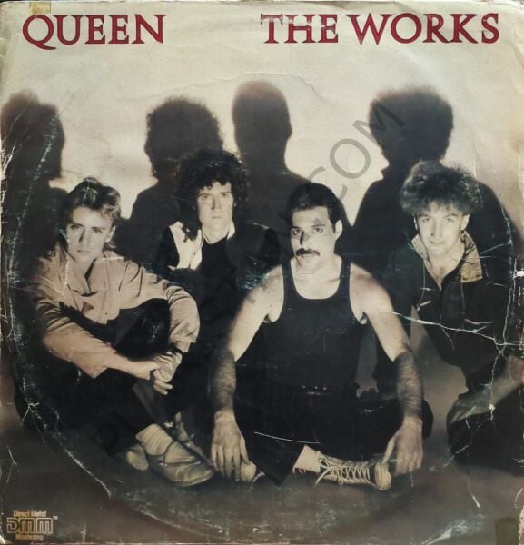 Queen &  The Works & Yerli Baskı LP PLAK