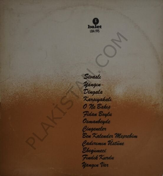 Nurhan Damcıoğlu & Kantolar LP PLAK