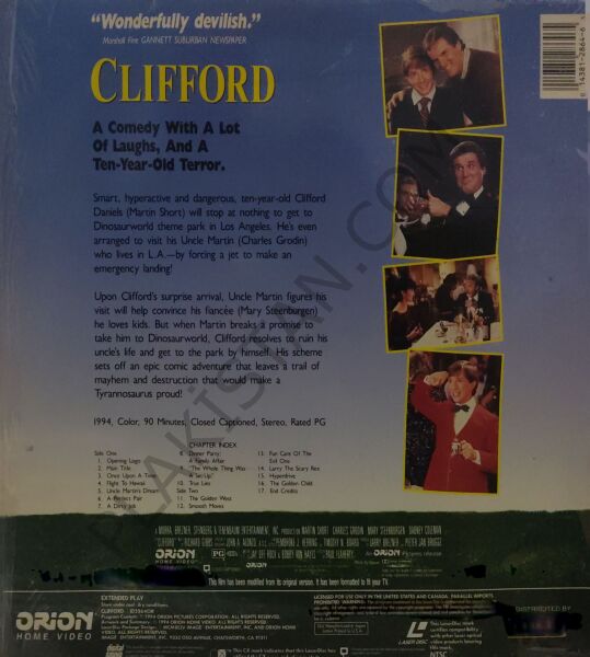 Clifford (1994) - Lazerdisc