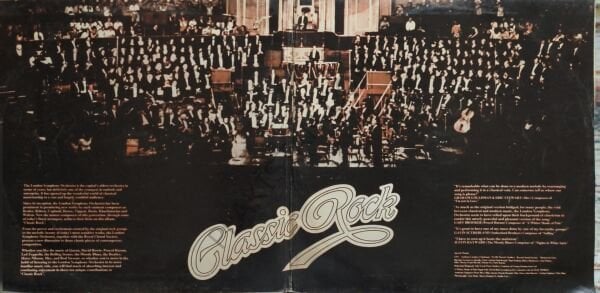 The London Symphony Orchestra  And The Royal Choral Society &  Classic Rock LP PLAK
