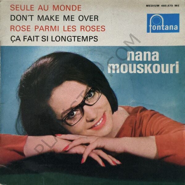 Nana Mouskouri – Seule Au Monde 4 ŞARKI EP PLAK
