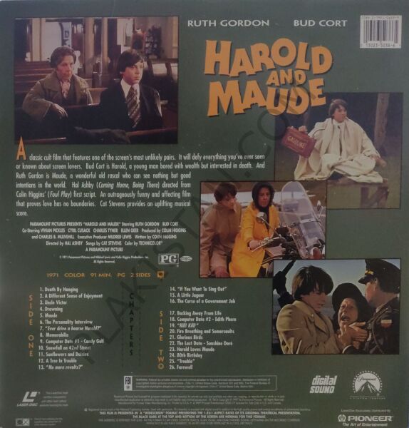 Harold ve Maude (1971)- Lazerdisc