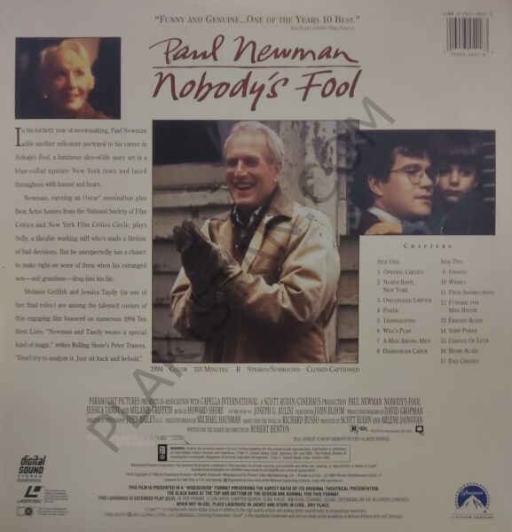 Howard Shore – Nobody's Fool- Lazerdisc